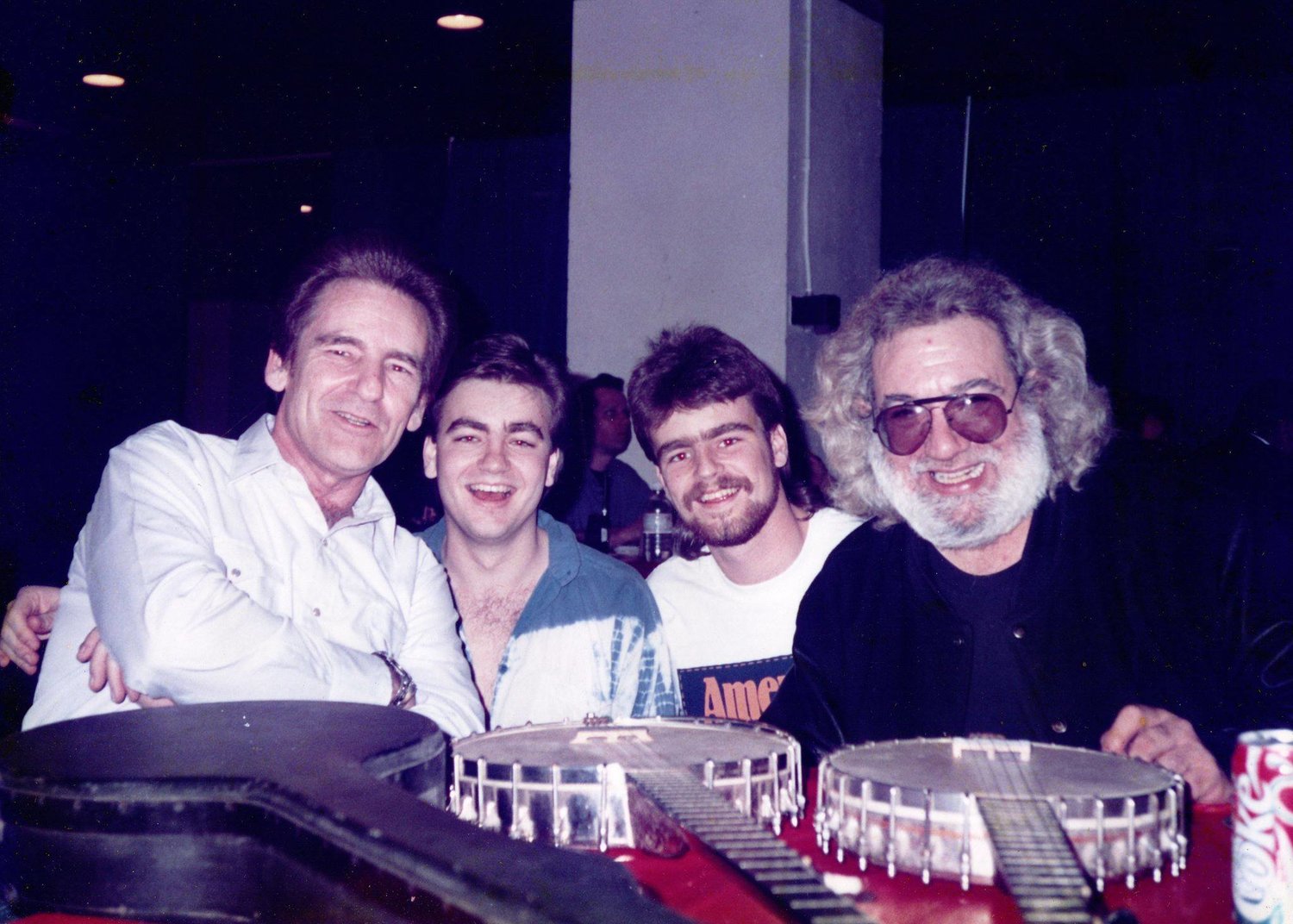 Del McCoury, Ronnie McCoury, Robbie McCoury, Jerry Garcia